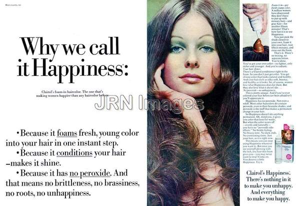 Clairol Happiness hair coloring