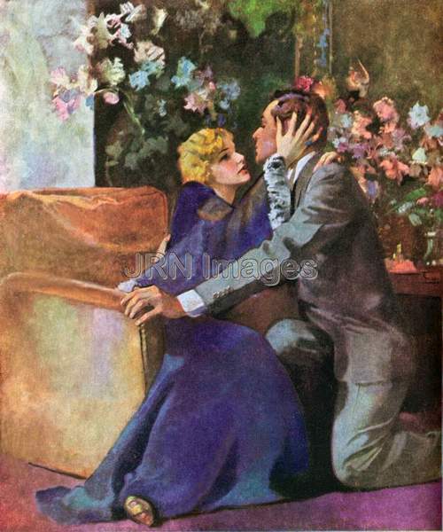 Young couple embracing