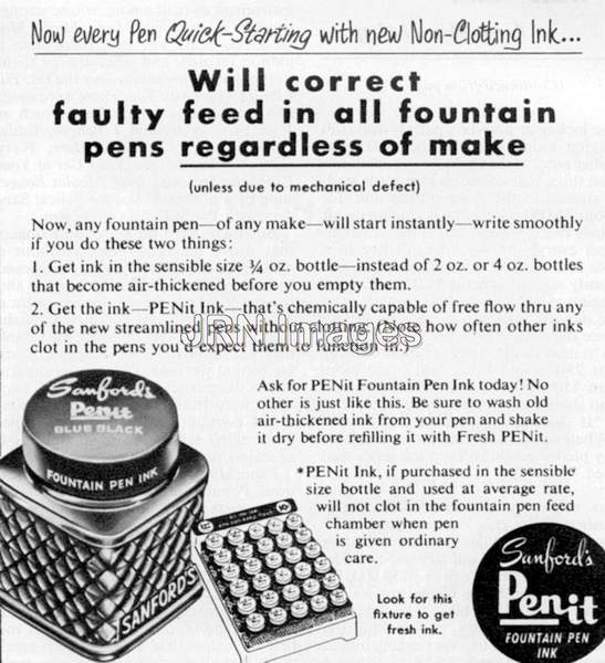 Sanford's PENit Ink