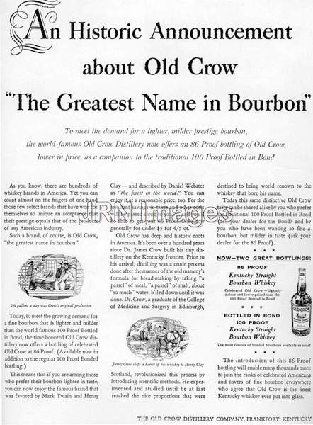 Old Crow whiskey