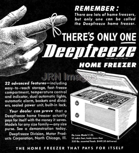 Deepfreeze home freezer