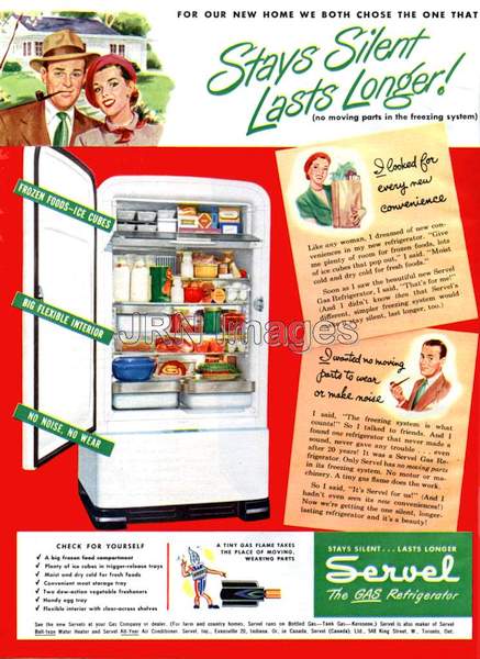 Servel refrigerator