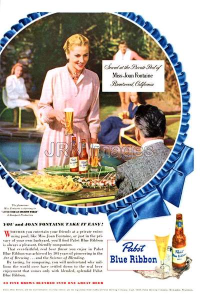 Pabst Blue Ribbon beer