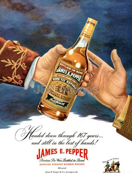 James E. Pepper whiskey