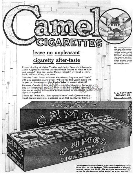 Camel cigarettes