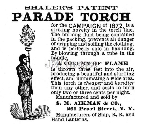 Shaler's Patent Parade Torch