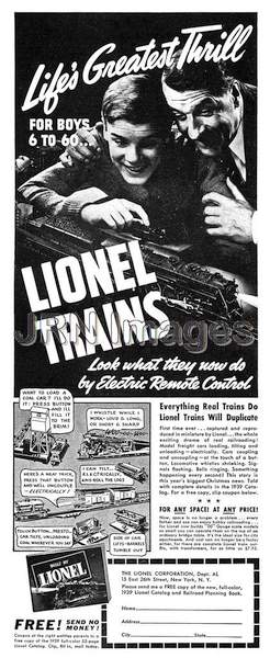 Lionel toy trains