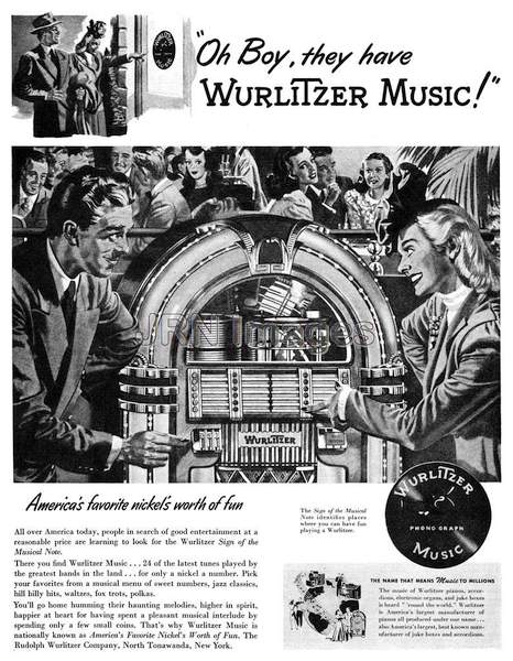 Wurlitzer Juke Box