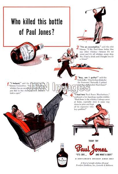 Paul Jones whiskey