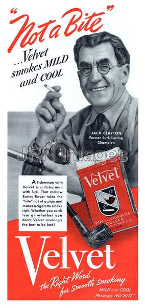 Velvet cigarette and pipe tobacco