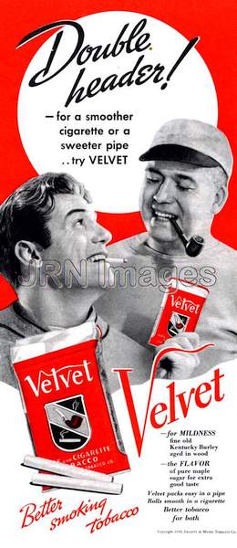 Velvet cigarette and pipe tobacco