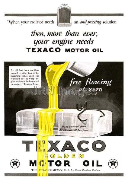 Texaco Golden Motor Oil