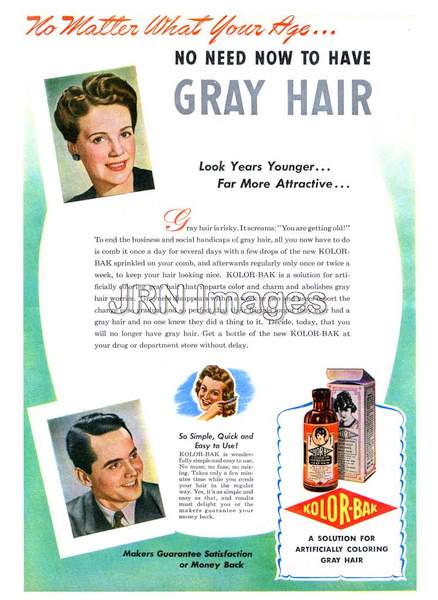 Kolor-Bak gray hair coloring