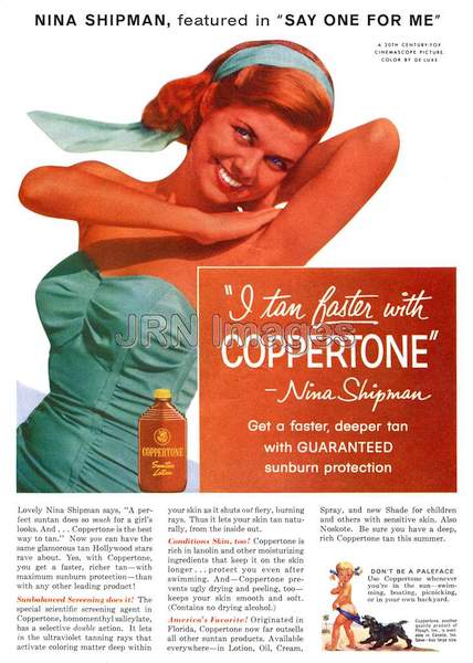 Coppertone suntan lotion