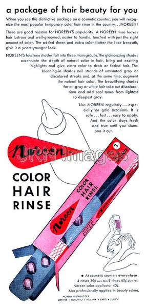 Noreen color hair rinse