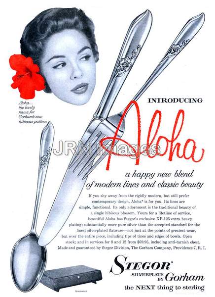 Aloha silverplate