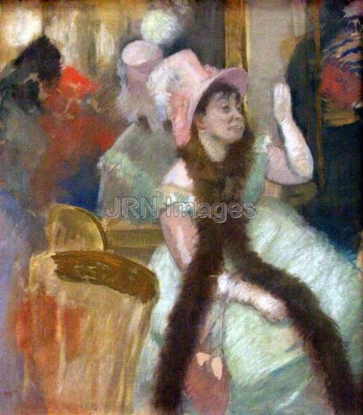 Portrait after a Costume Ball (Portrait of Madame...