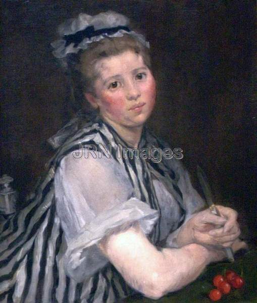 Girl with Cherries