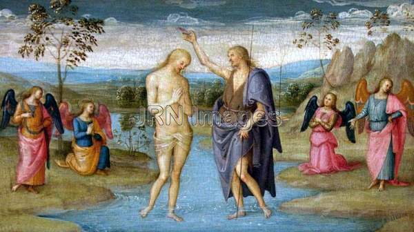 Scenes from the Life of Christ: The Baptism of...