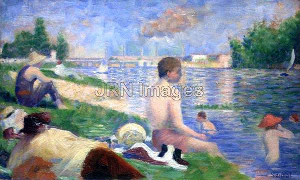 Final Study for 'Bathers at Asnières'