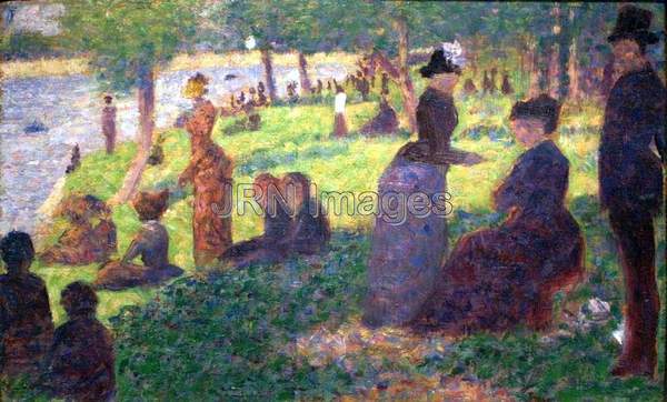 Oil Sketch for 'La Grande Jatte'