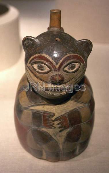 Vessel in the Form of a Pampas Cat