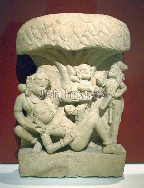 Savitri Triumphs over Yama, the God of Death