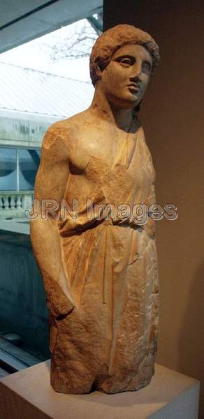 Figure of a Youth from a Funerary Stele (Grave...