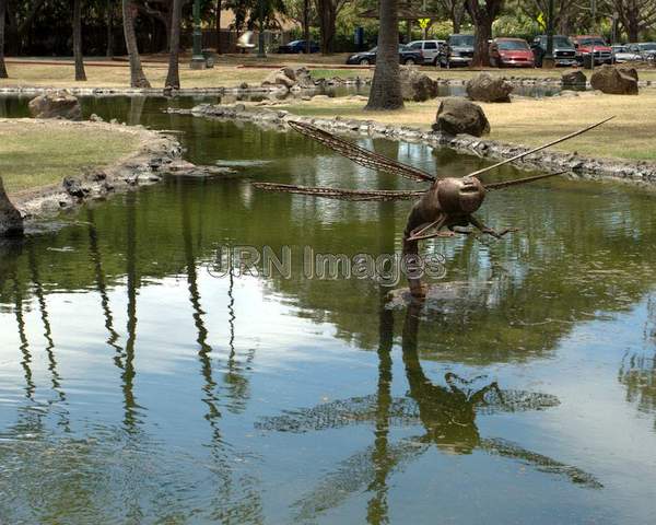 Pond at Kapi'olani Bandstand