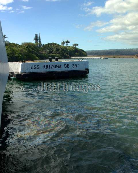 USS Arizona (BB-39) Mooring Quay; Pearl Harbor;...