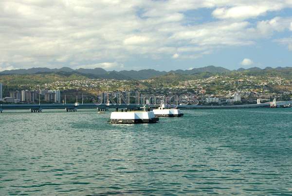 Mooring Quays at Pearl Harbor; World War II