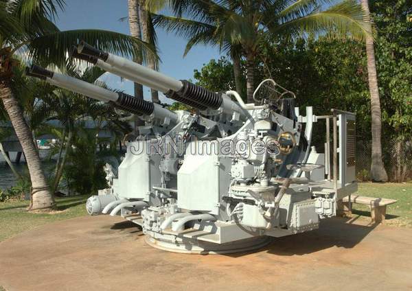 40mm Quad Gun Assembly; Firing Rate: 120 rounds...