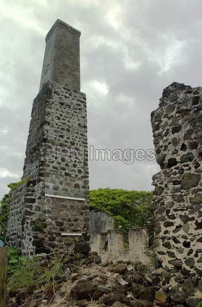 Kualoa Sugar Mill ruins; Built: 1863, Closed: 187...