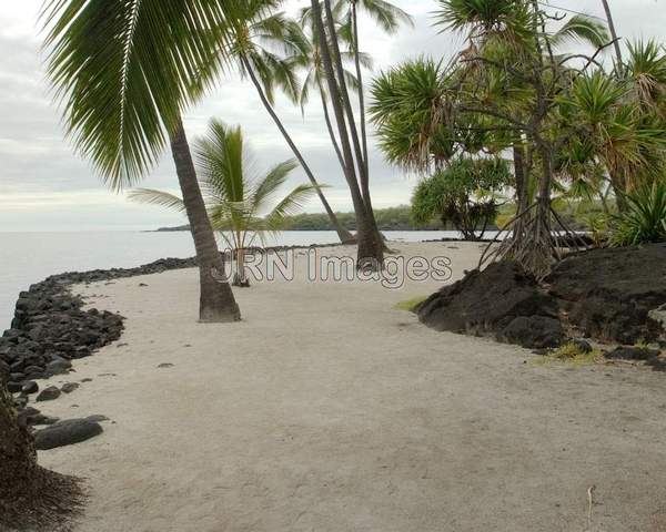 Keone'ele cove and Hale o Keawe temple, Pu'uhonua...