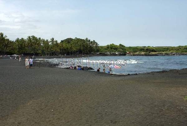 Punalu'u Beach (Black Sand Beach)