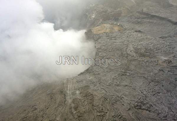 Halema'uma'u Crater; Hawaii Volcanoes National...