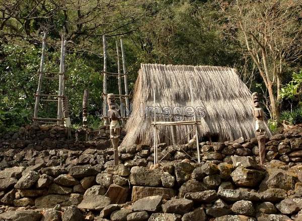 Hale O Lono Heiau; Constructed between 1470 AD and...