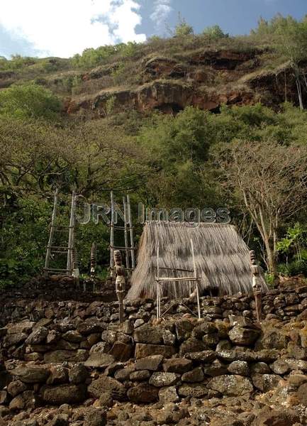 Hale O Lono Heiau; Constructed between 1470 AD and...