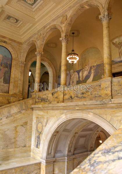 Boston Public Library Grand Stairway