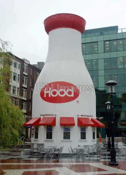 Hood Milk Bottle