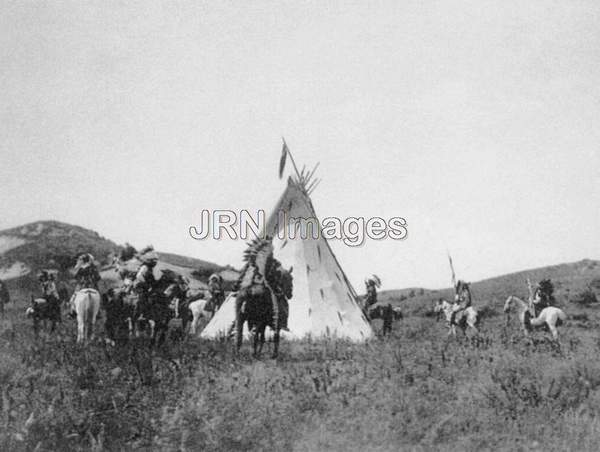 Sioux camp