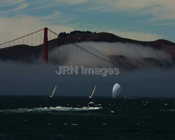 San Francisco Bay with Golden Gate Bridge