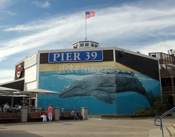 Whaling Wall at Pier 39