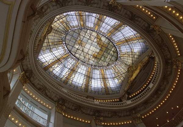 Glass Dome from the City of Paris Building