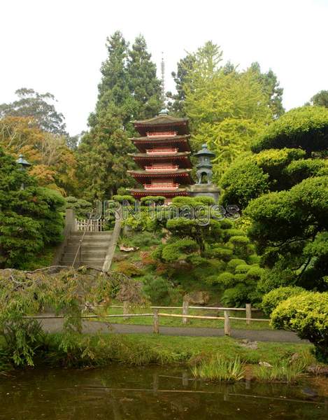 Buddhist Pagoda at the Japanese Tea Garden