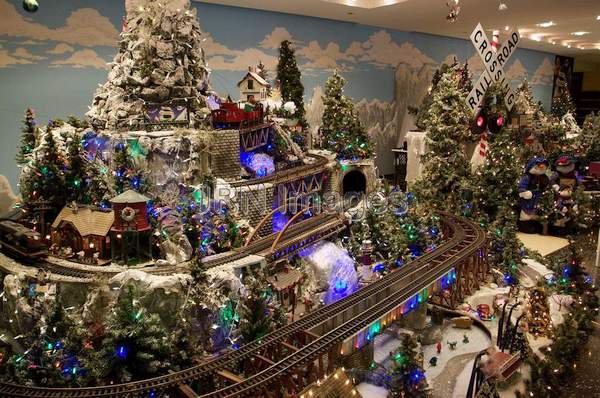 Christmas Village Display