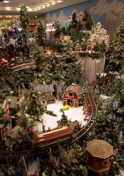 Christmas Village Display