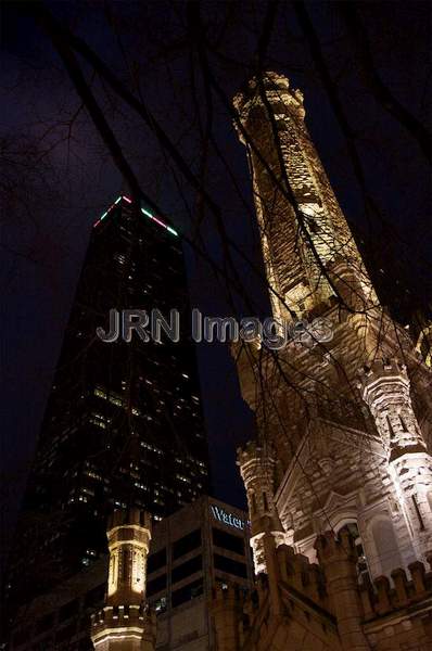 Chicago Water Tower and John Hancock Center