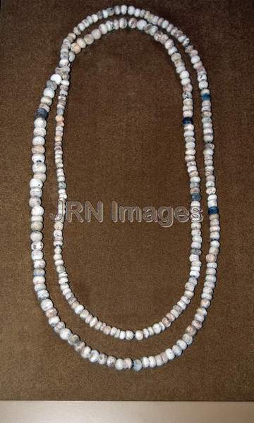 Strand of shell beads