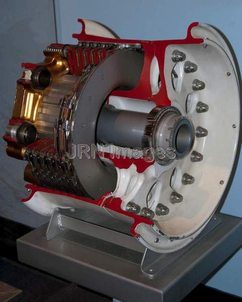 Wheel and Brake Cutaway and Wright Flyer